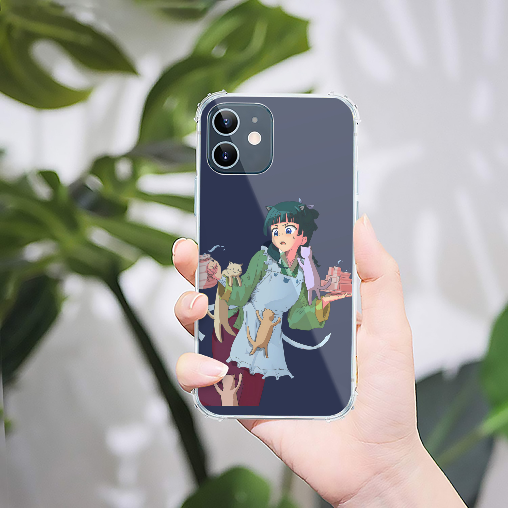 （画像用） 薬屋のひとりごと The Apothecary Diaries 【iPhone 12シリーズ対応】透明スマホケース（クリアソフトケース）
